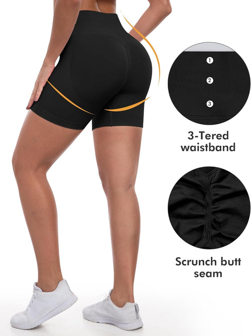 Seamless Sculpting Workout Shorts